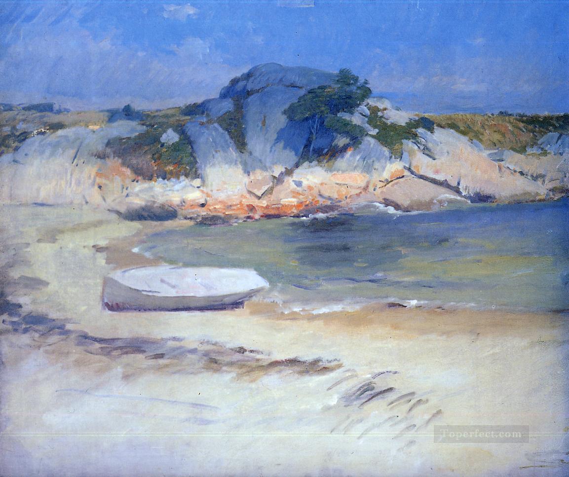 Sheltered Cove scenery Frank Duveneck Oil Paintings